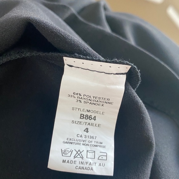 Cocktail little black dress with bow - Picture 5 of 5